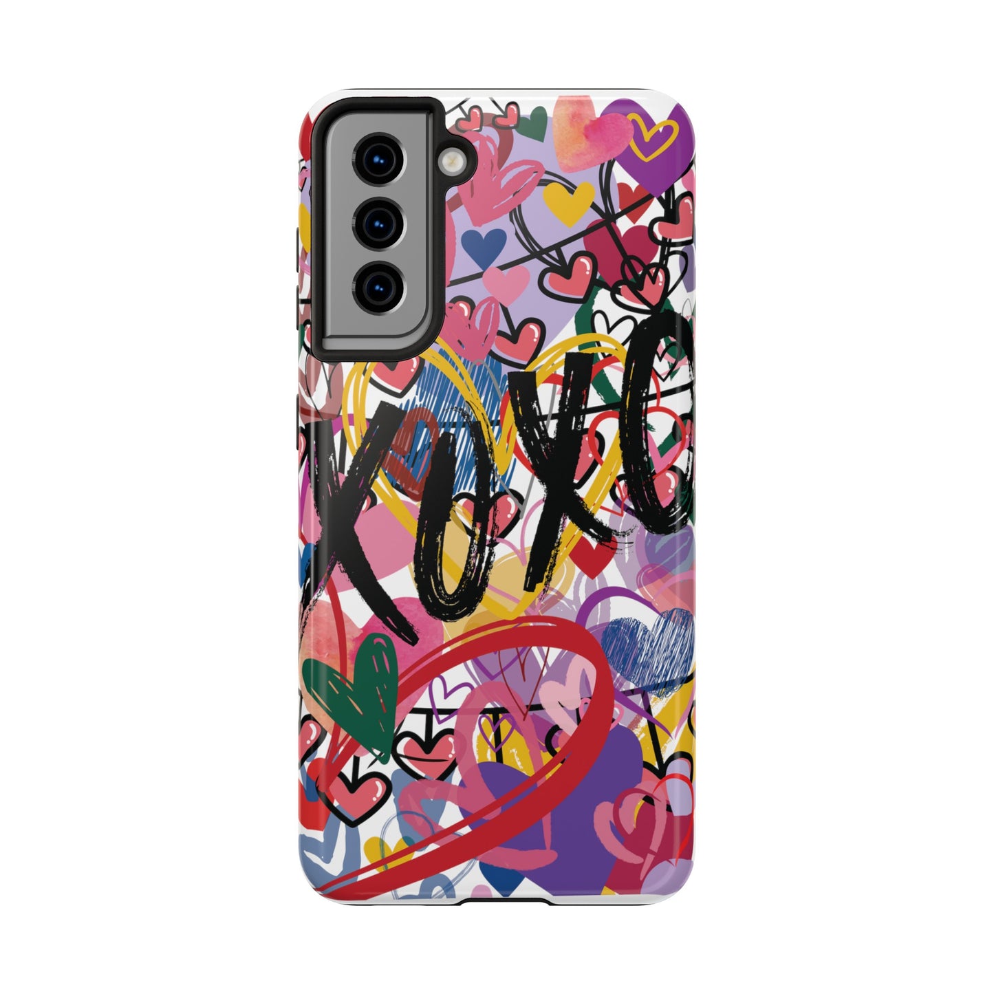Colorful Design--hearts and XOXO