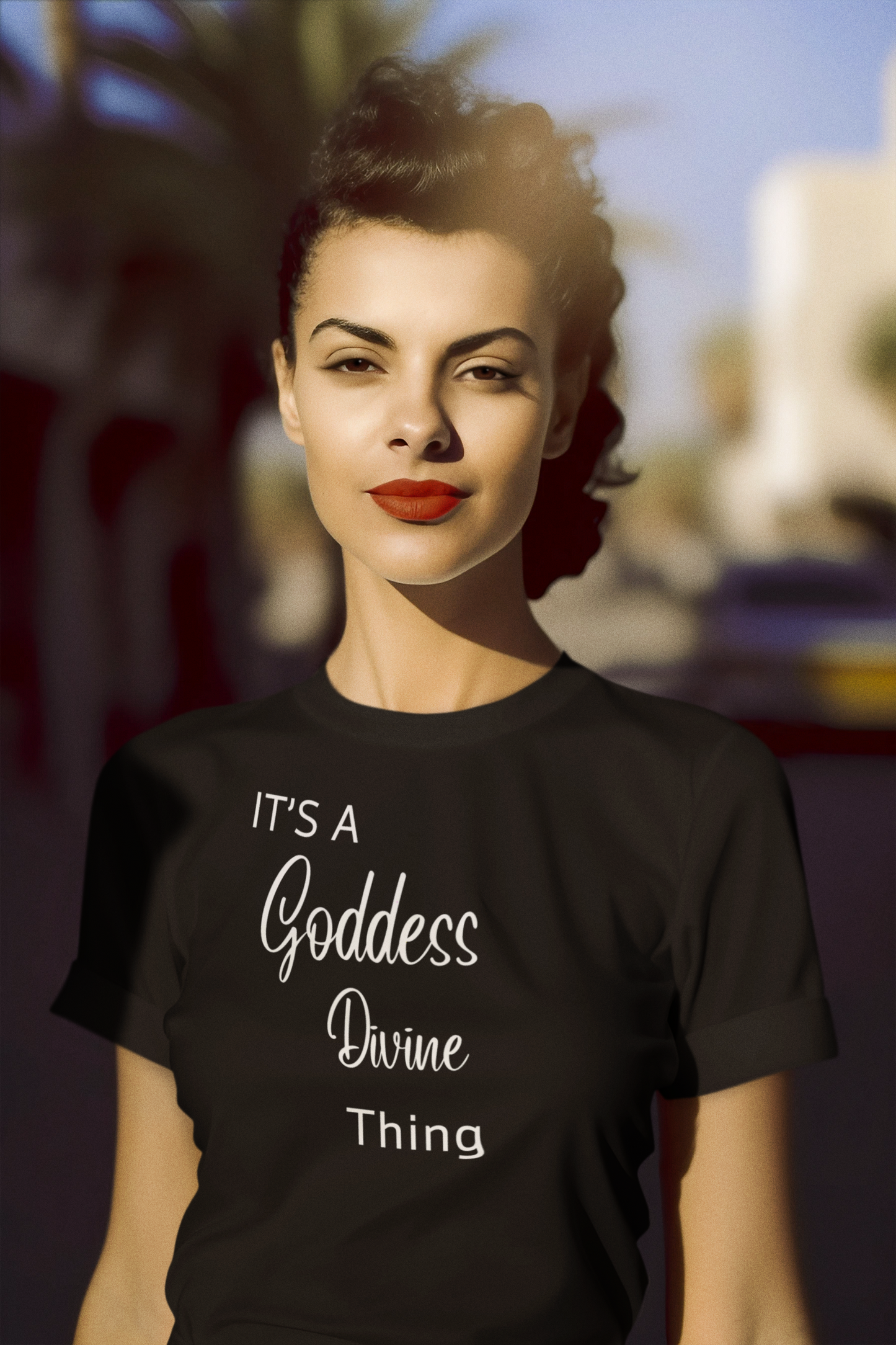 For the Goddess Divine in all fo us